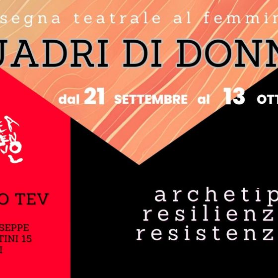 Spettacolo teatrale "Quadri di Donna"